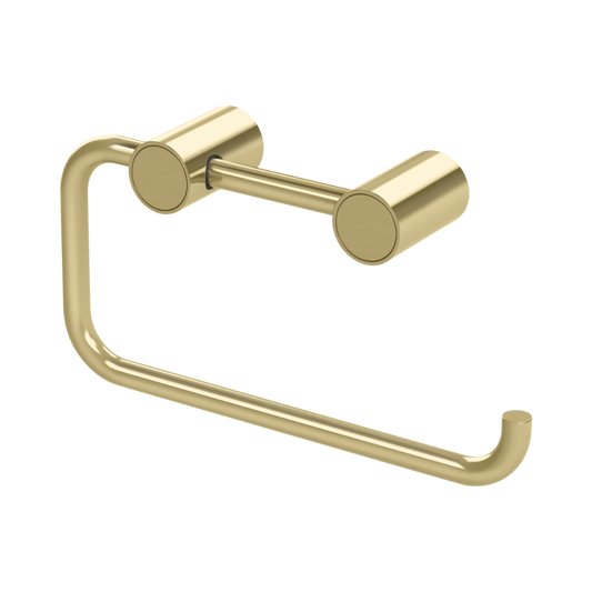 Vivid Slimline Toilet Roll Holder  Brushed Gold