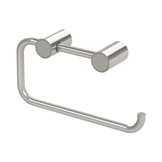 Vivid Slimline Toilet Roll Holder Brushed Nickel