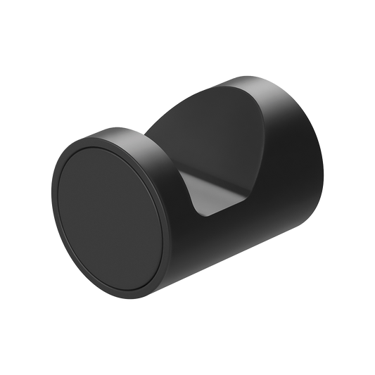 Vivid Slimline Robe Hook Matte Black