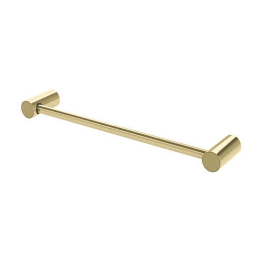 Vivid Slimline Hand Towel Rail 350mm Brushed Gold