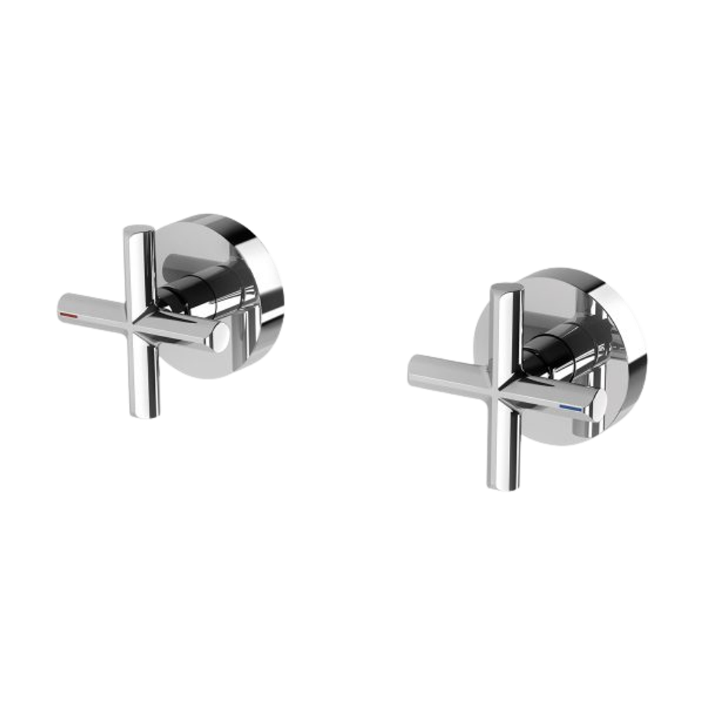 Vivid Slimline Plus Wall Top Assemblies Chrome