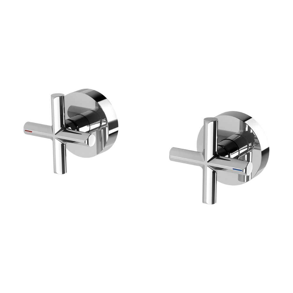 Vivid Slimline Plus Wall Top Assemblies Chrome