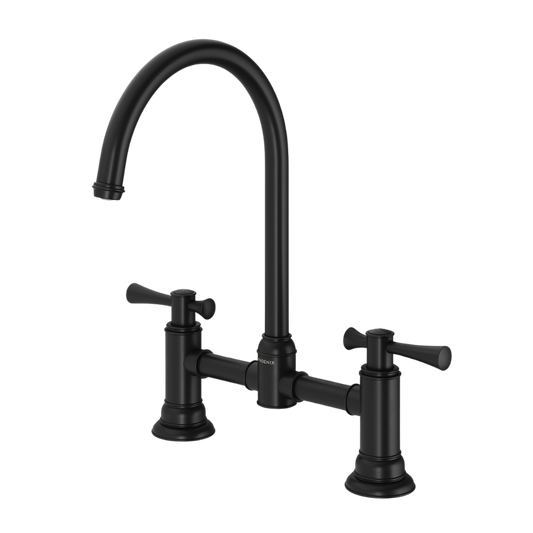 Cromford Exposed Sink Set Matte Black