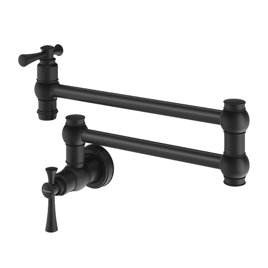 Cromford Pot Filler Matte Black