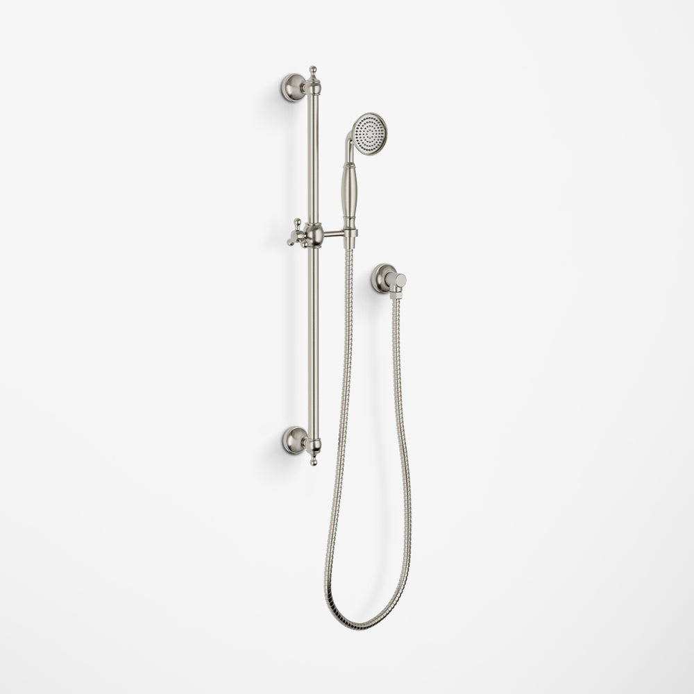 Cromford Rail Shower Brushed Nickel