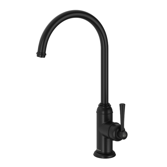 Cromford Sink Mixer Matte Black Lead Free