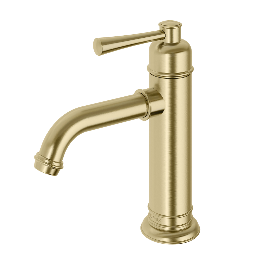 Cromford Basin Mixer Brushed Gold