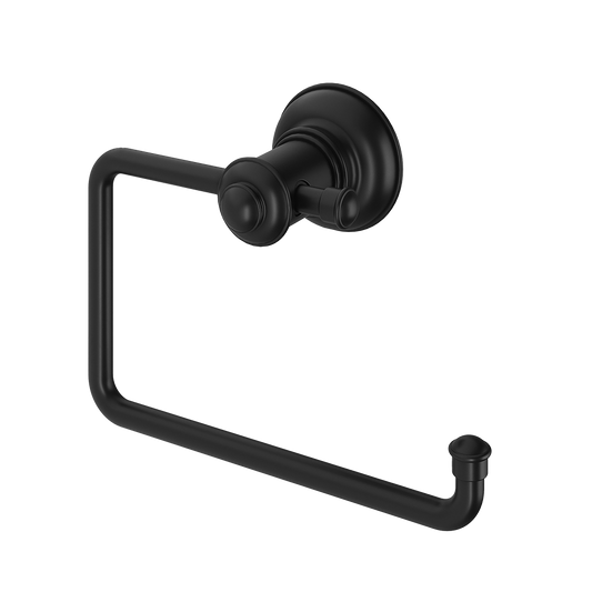 Cromford Toilet Roll Holder Matte Black