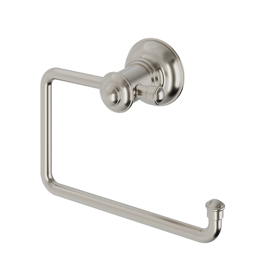 Cromford Toilet Roll Holder Brushed Nickel