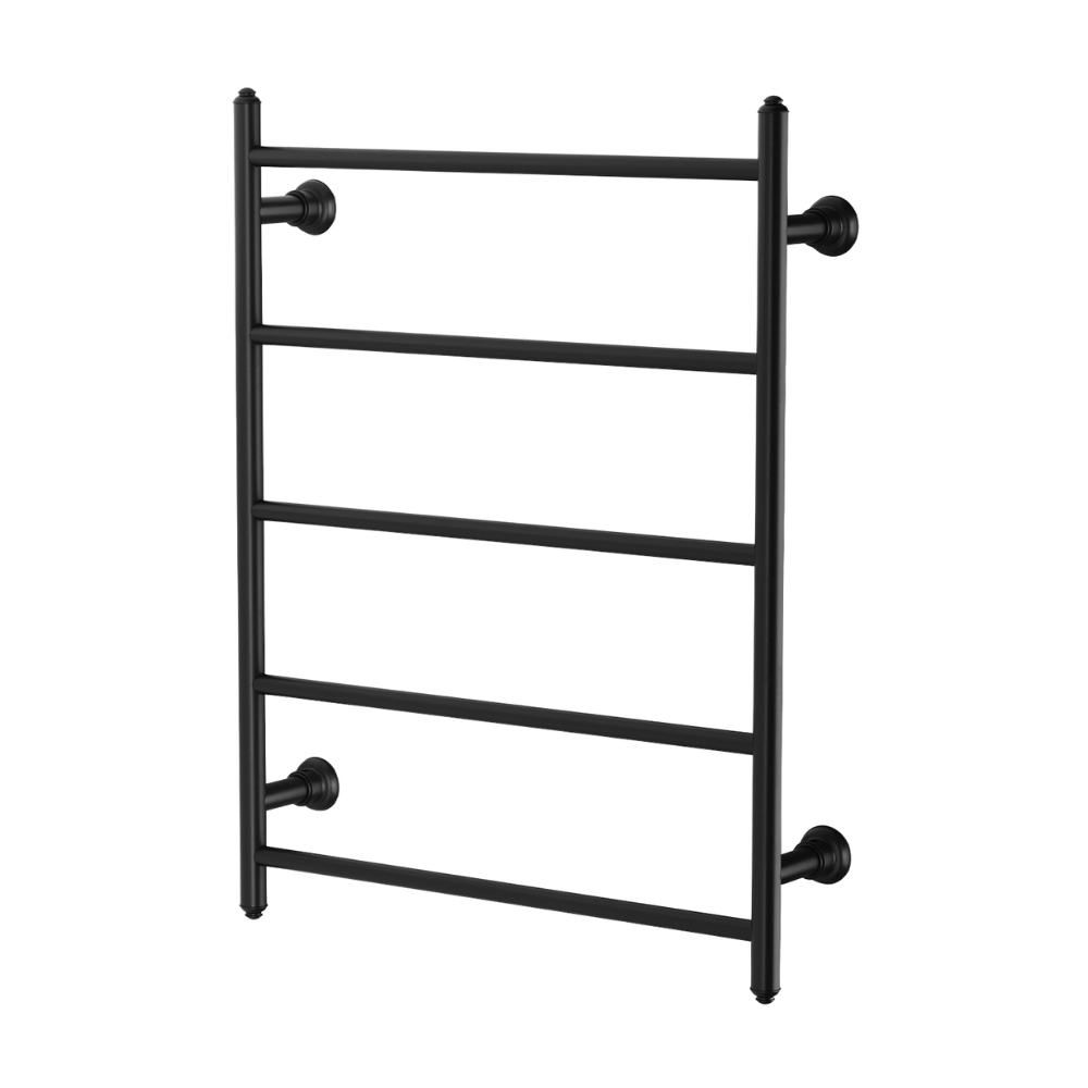 Cromford Heated Towel Ladder 550x750mm Matte Black