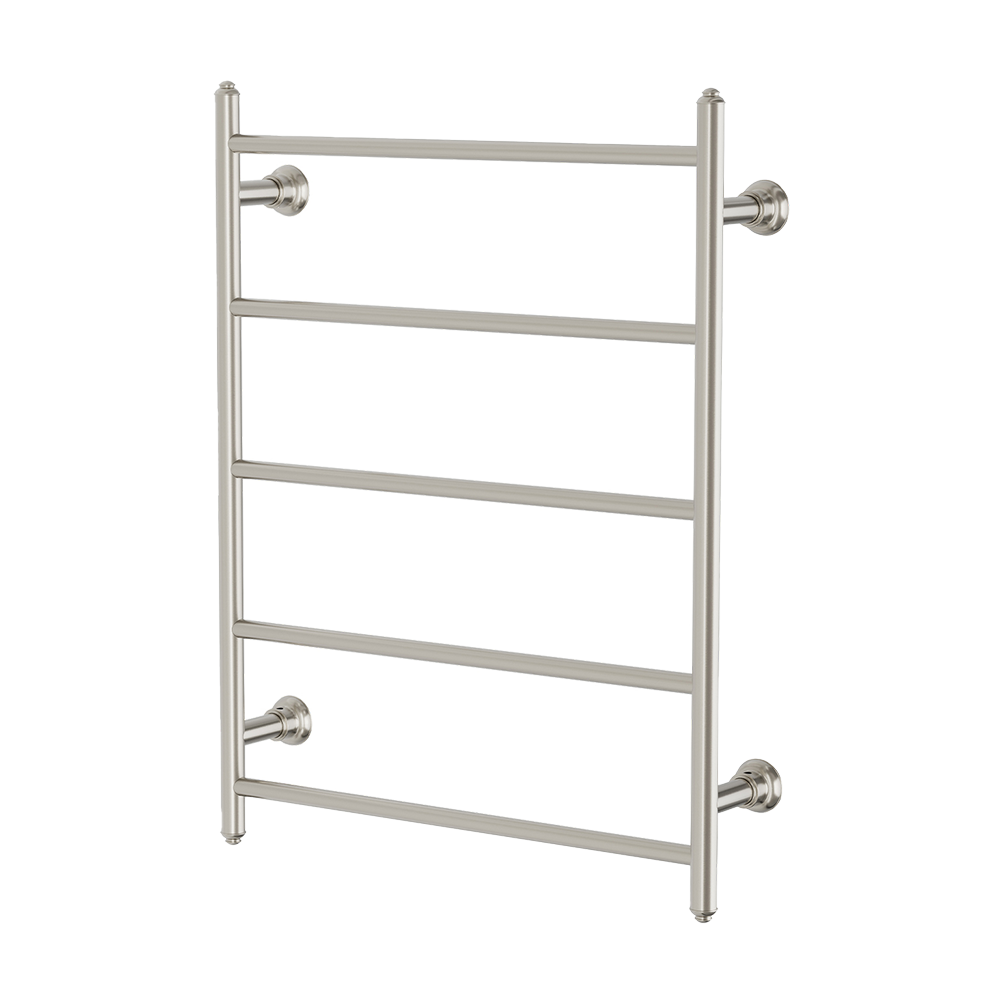 Cromford Heated Towel Ladder 550x750mm Brushed Nickel