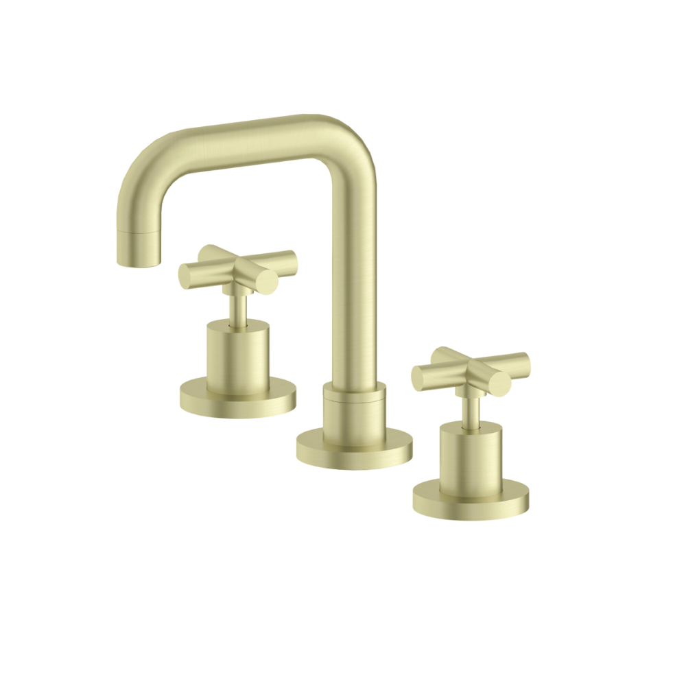 X Plus Basin Set Brushed Gold