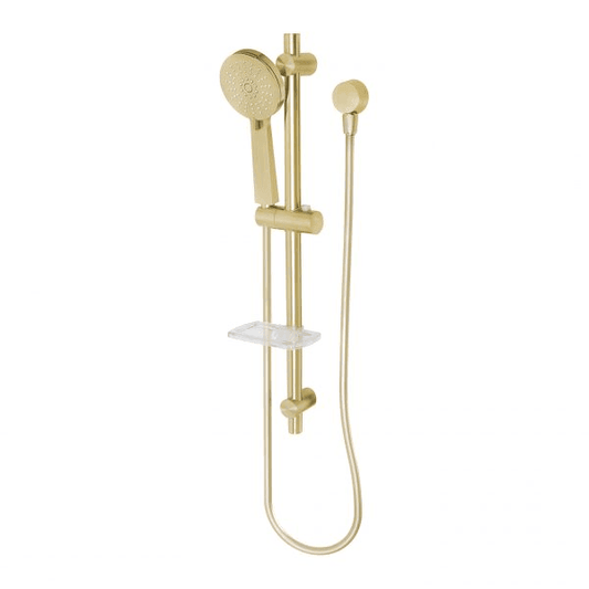 Vivid Rail Shower Brushed Gold