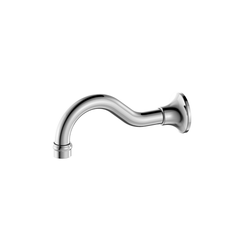 York Basin Bath Spout Only Chrome