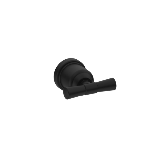 York Robe Hook Matte Black