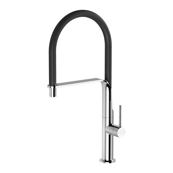 Vido Flexible Hose Sink Mixer 200mm Chrome