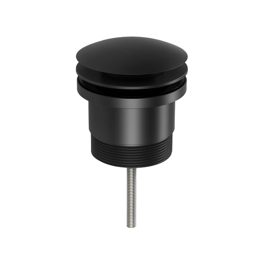 40mm Dome Pop Up Universal Waste Matte Black