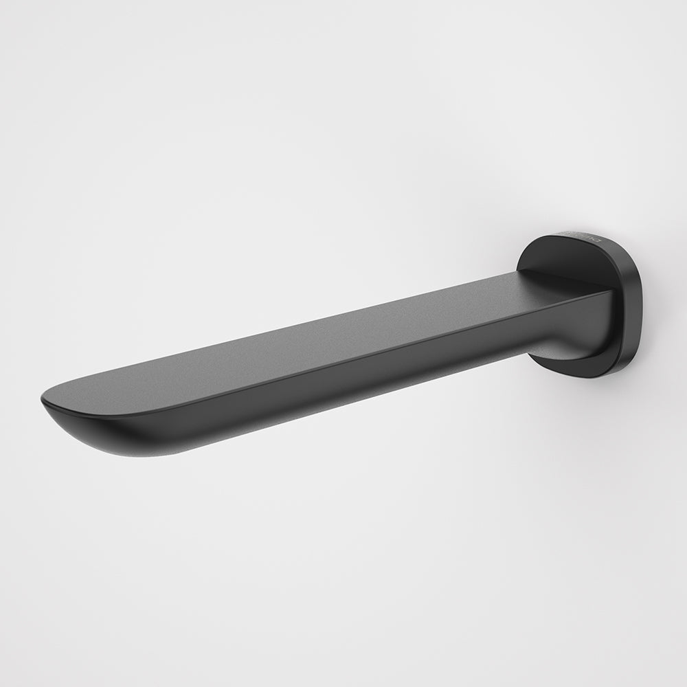 Contura II Basin/Bath Outlet 220mm Matte Black