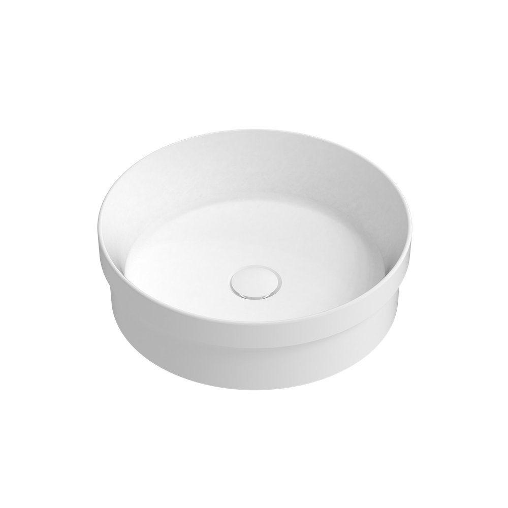 Chandler Semi Inset Basin Matte White