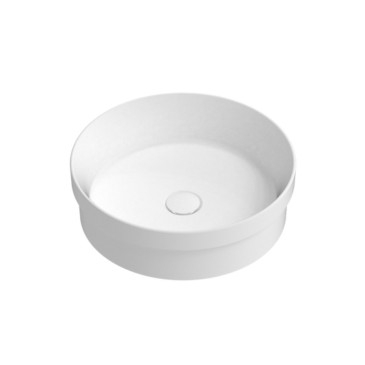 Chandler Semi Inset Basin Matte White