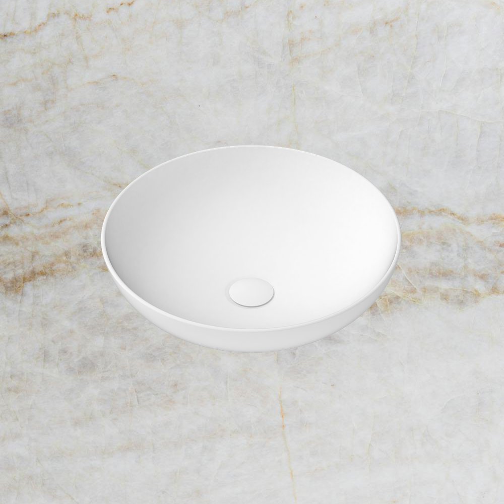 Circuit Above Counter Basin Matte White