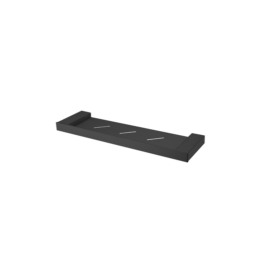 Athens Metal Shelf 420mm Matte Black