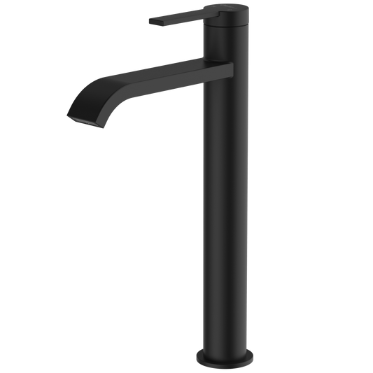 Barcelona Tower Basin Mixer Matte Black