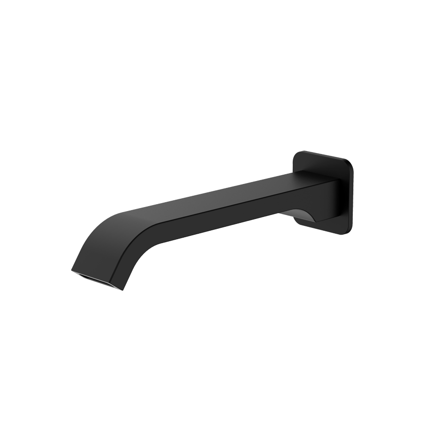 Barcelona Wall Spout Matte Black