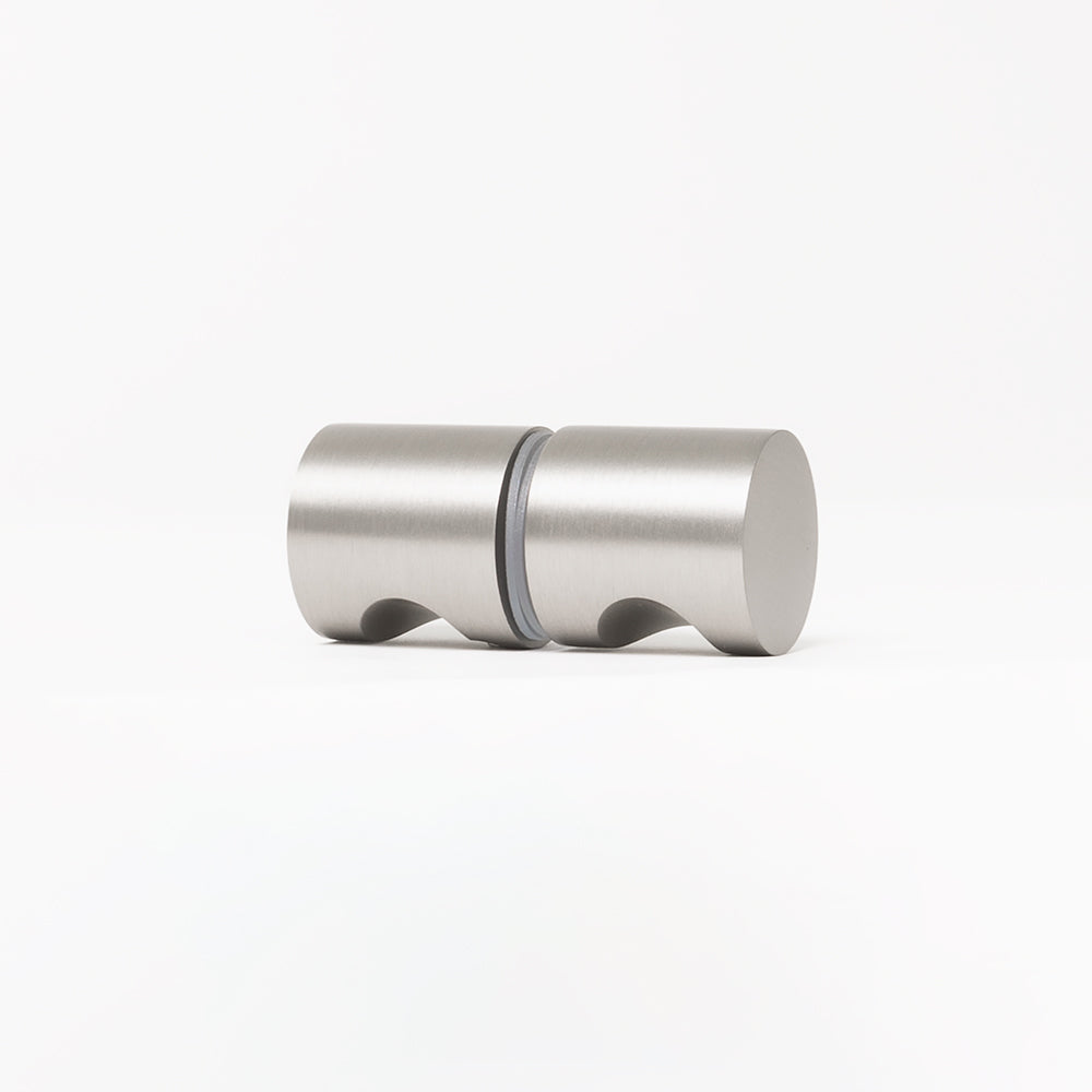 Zala Shower Door Handle Brushed Nickel