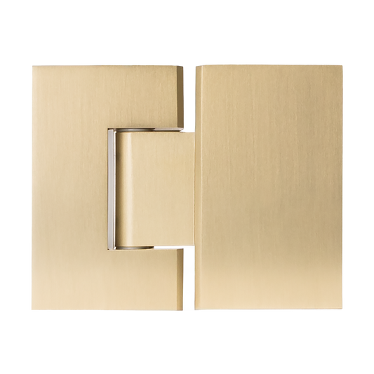 Anton Shower Hinge Brushed Brass Gold