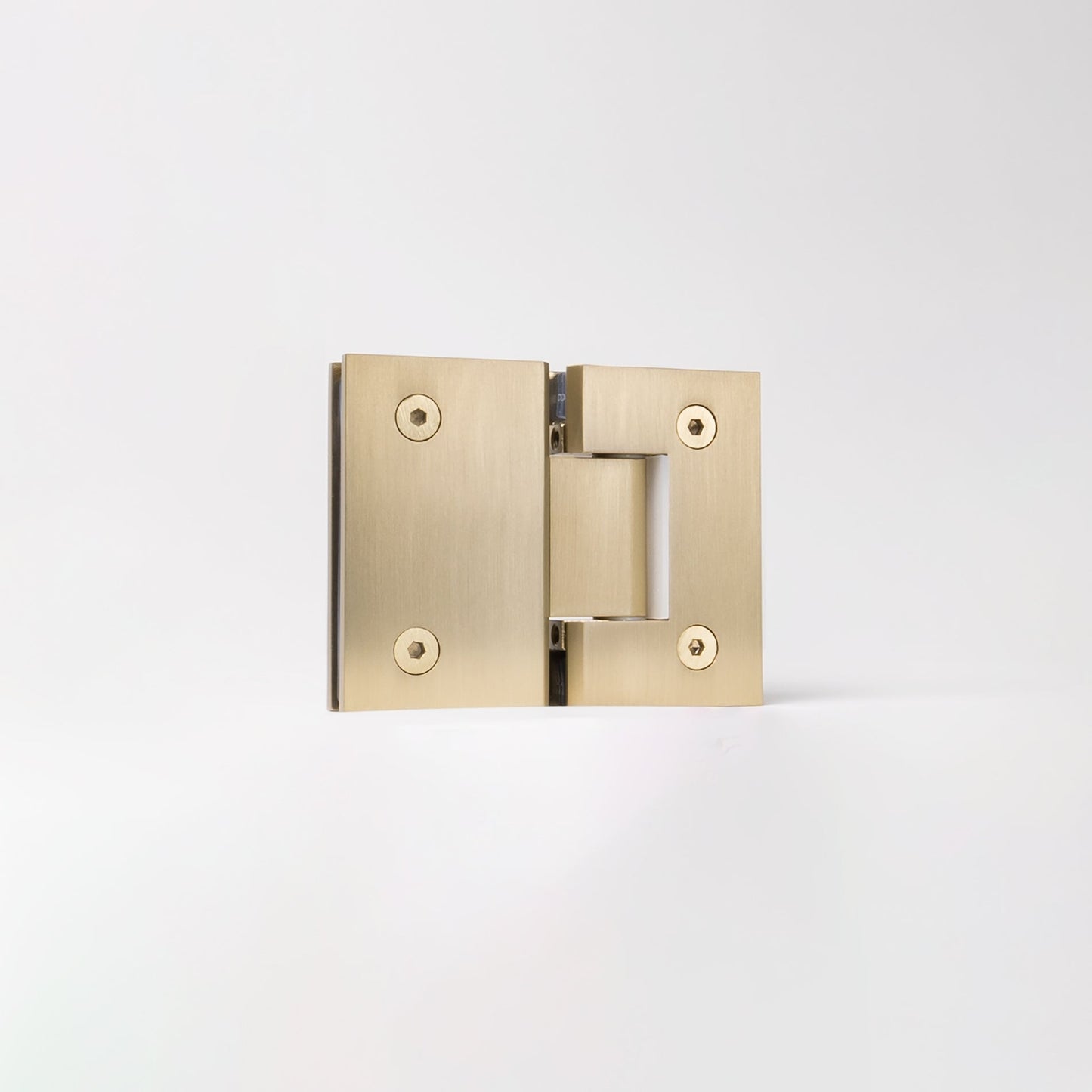 Anton Shower Hinge Brushed Brass Gold