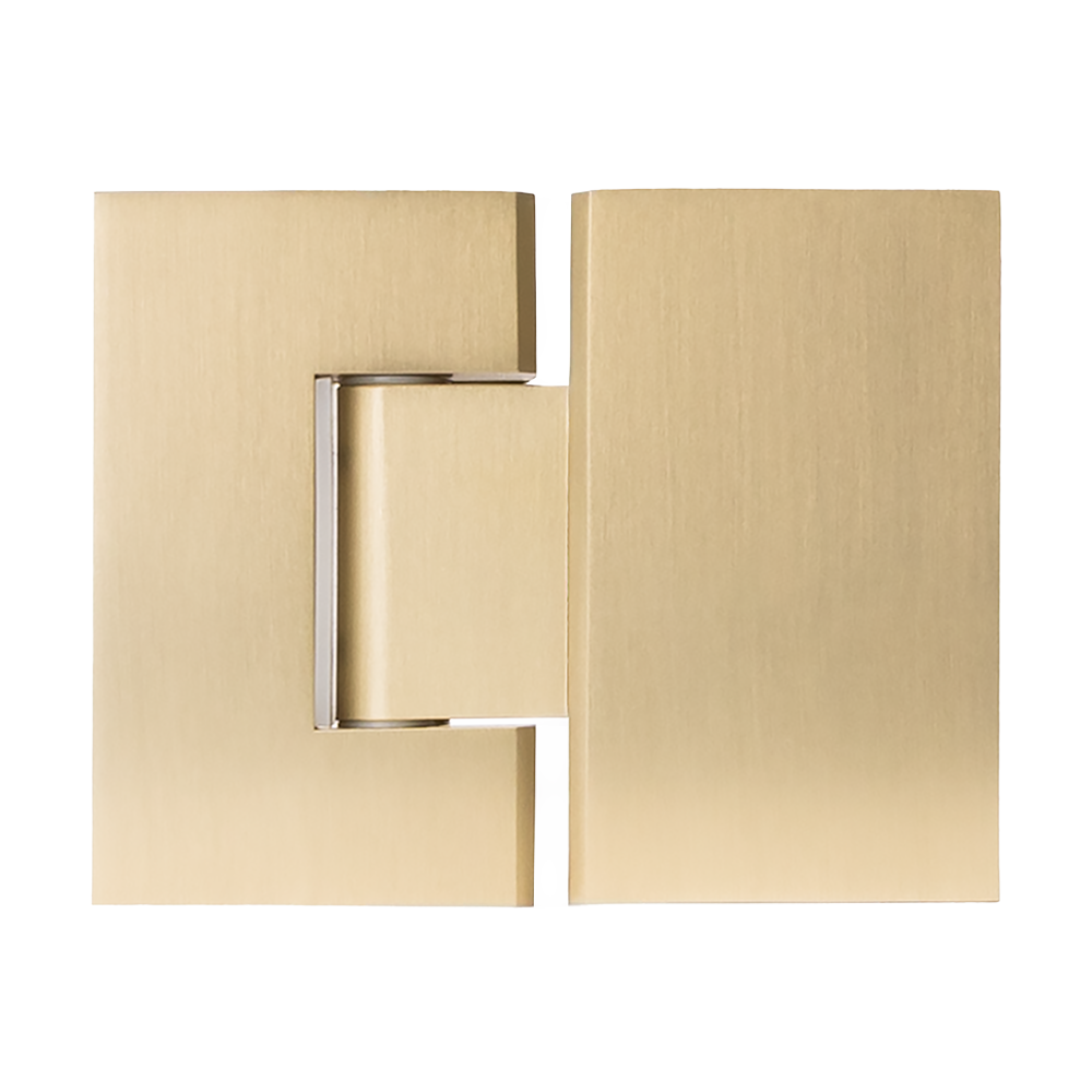 Anton Shower Hinge Brushed Brass Gold