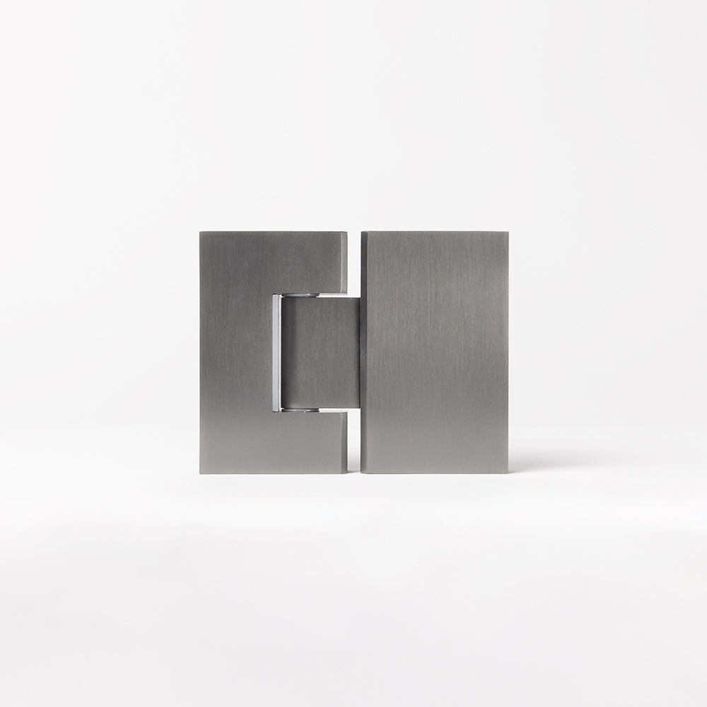 Anton Shower Hinge Brushed Gunmetal