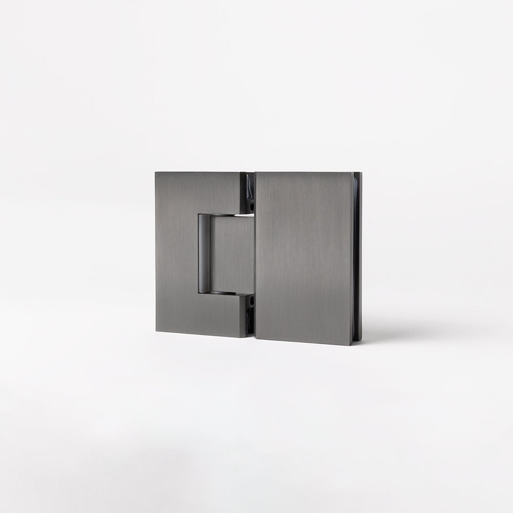 Anton Shower Hinge Brushed Gunmetal