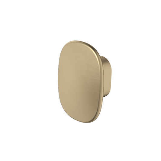 Contura II Robe Hook Small Brushed Brass