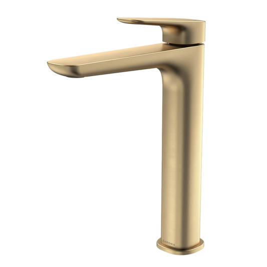 Contura II Tower Basin Mixer Brushed Brass