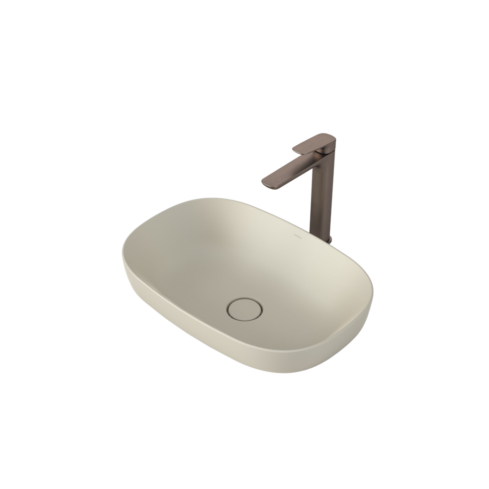 Contura II 530mm Inset Basin Matte Clay