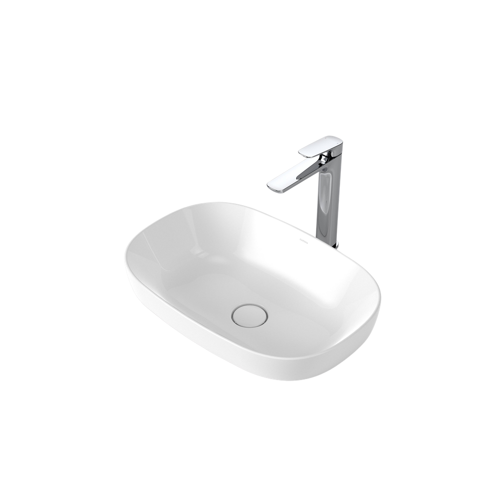 Contura II 530mm Inset Basin White