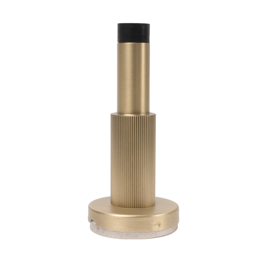 Wilma Linear Door Wall Stop Brushed Brass Gold