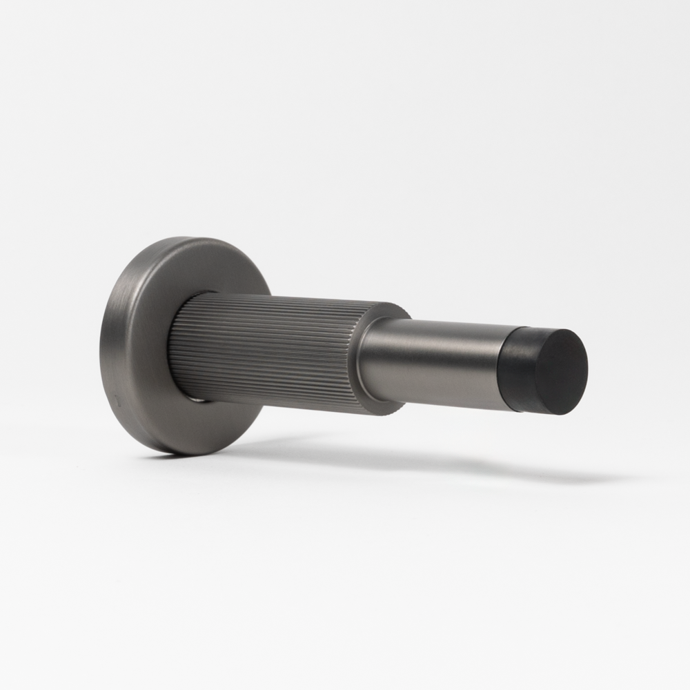 Wilma Linear Door Wall Stop Brushed Gunmetal