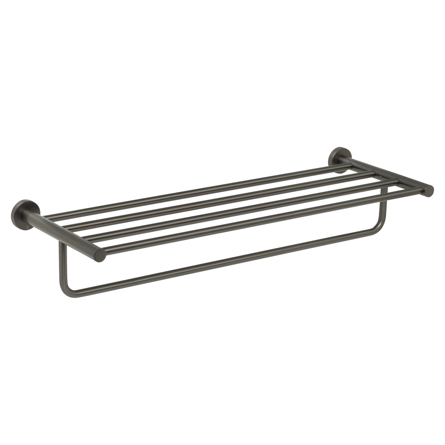 Venezia Towel Rack Brushed Gunmetal