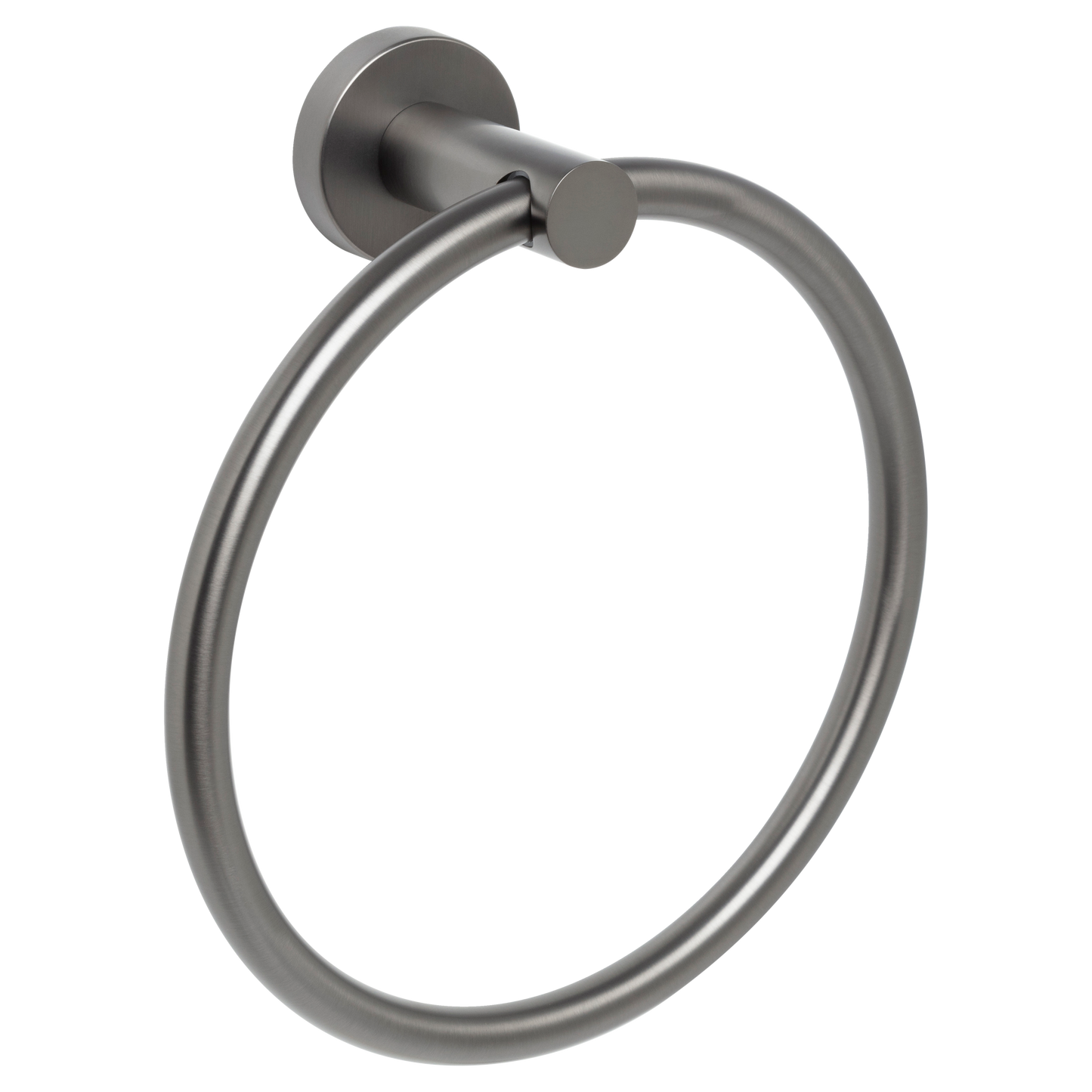 Venezia Towel Ring Brushed Gunmetal