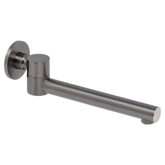 Venezia Swivel Bath Spout Brushed Gunmetal