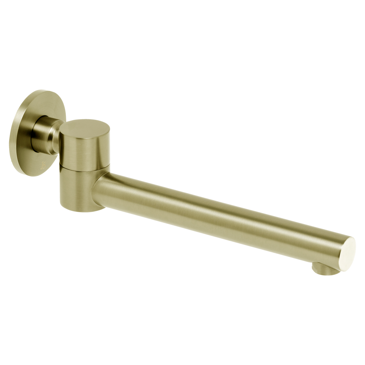 Venezia Swivel Bath Spout Brushed Brass Gold