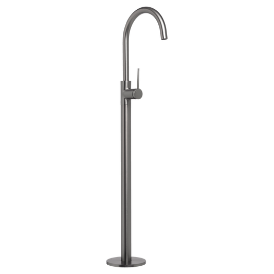 Venezia Freestanding Bath Filler Brushed Gunmetal