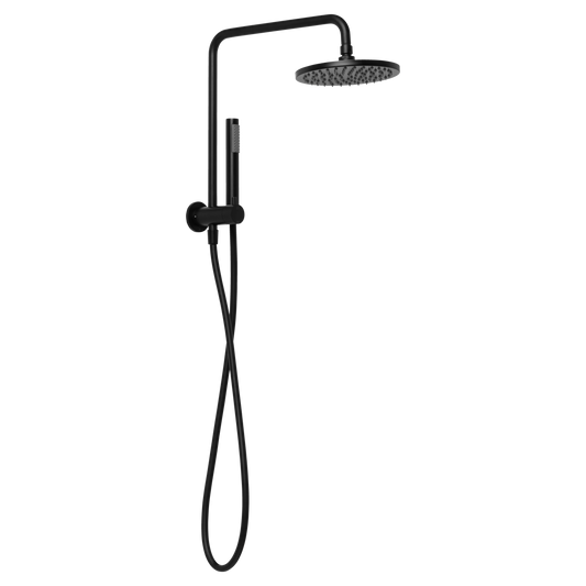 Venezia Short Twin Shower Matte Black