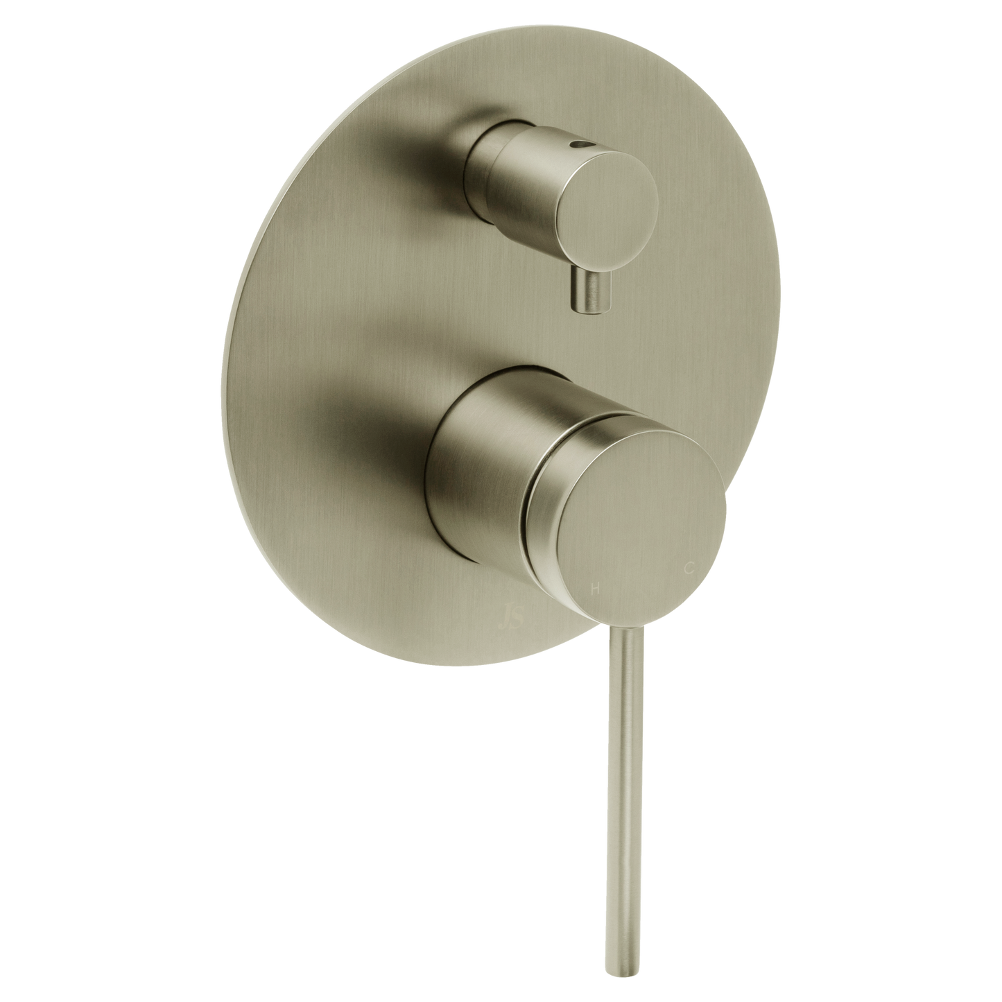 Venezia Shower Mixer With Diverter Brushed Nickel