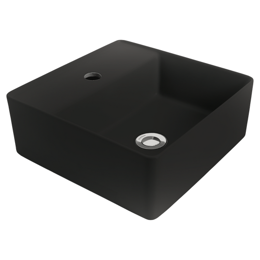 Venezia Graphite Square Countertop Basin