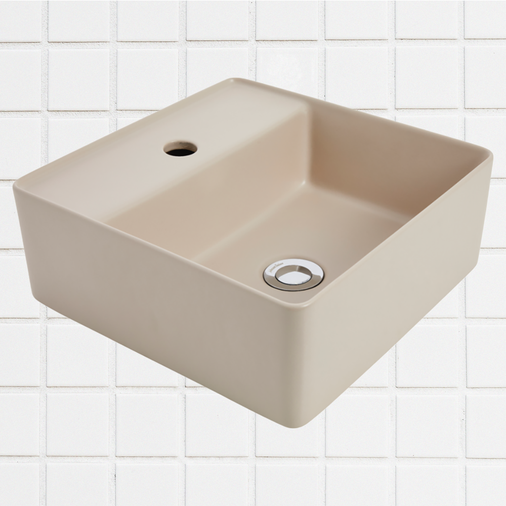 Venezia Sand Square Countertop Basin