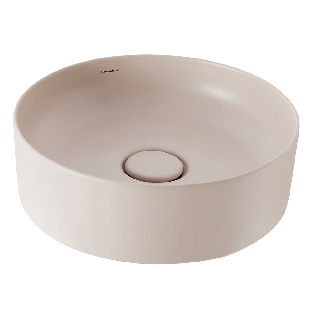 Venezia Sand Round Countertop Vessel